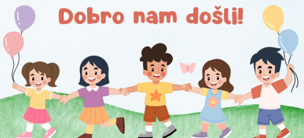 Ilustracija djece kako se drže za ruke